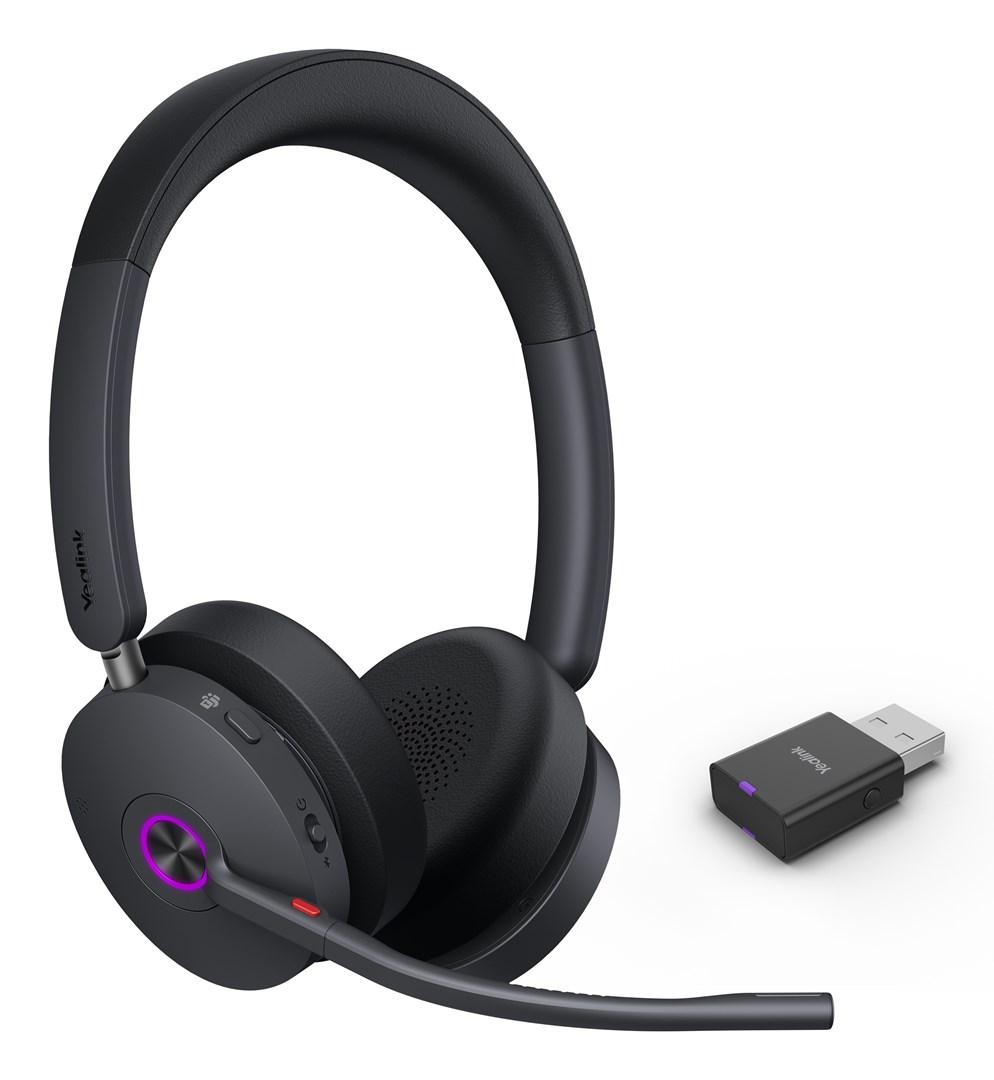 Trådløst headset Yealink WH68 Hybrid til Teams billede