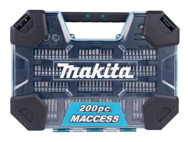 Bitsæt til boremaskine Makita - 200 dele billede