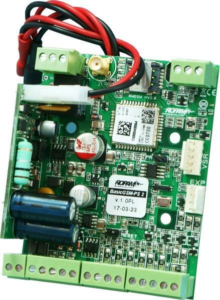 Alarmmodul Rose&Tulipani BASICGSM-PS 2 med SMA