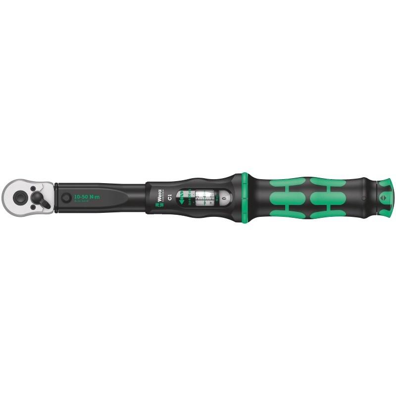 Momentnøgle Wera CLICK-TORQUE C 1, 1/2", 10-50 Nm billede