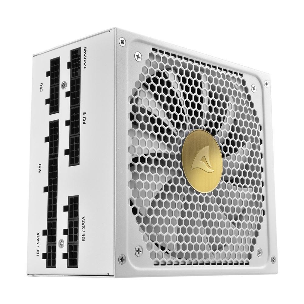 Strømforsyning ATX – Sharkoon Rebel P30 Gold 1000 W (hvid)