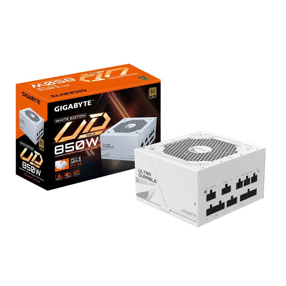 Strømforsyning PC Gigabyte GP-UD850GM PG5W 850 W 80+ Gold (hvid) billede