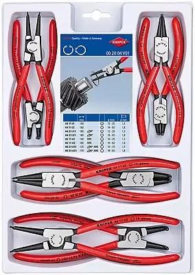 Tænger til seegerringe - KNIPEX sæt, 8 dele billede