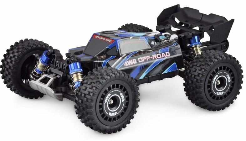 RC bil buggy 1:16 - Amewi Hyper Go 4WD, 62 km/t, blå