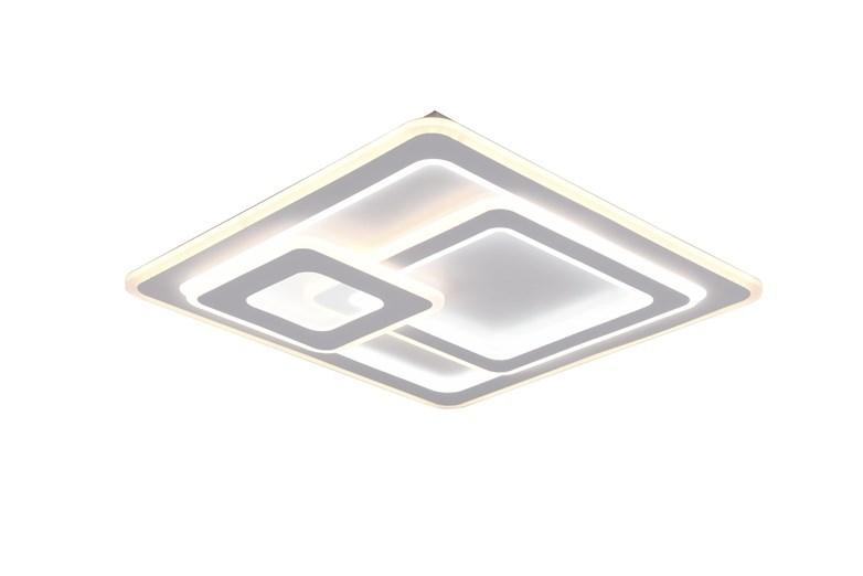 Loftlampe LED 51 × 51 cm - TRIO, mat hvid