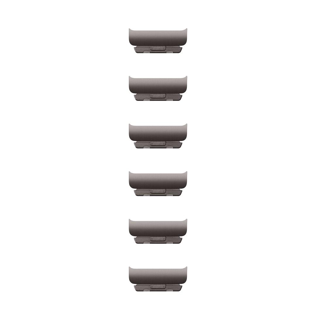 Smartwatch remforlænger Apple 46 mm Slate Link Bracelet - 6 stk.