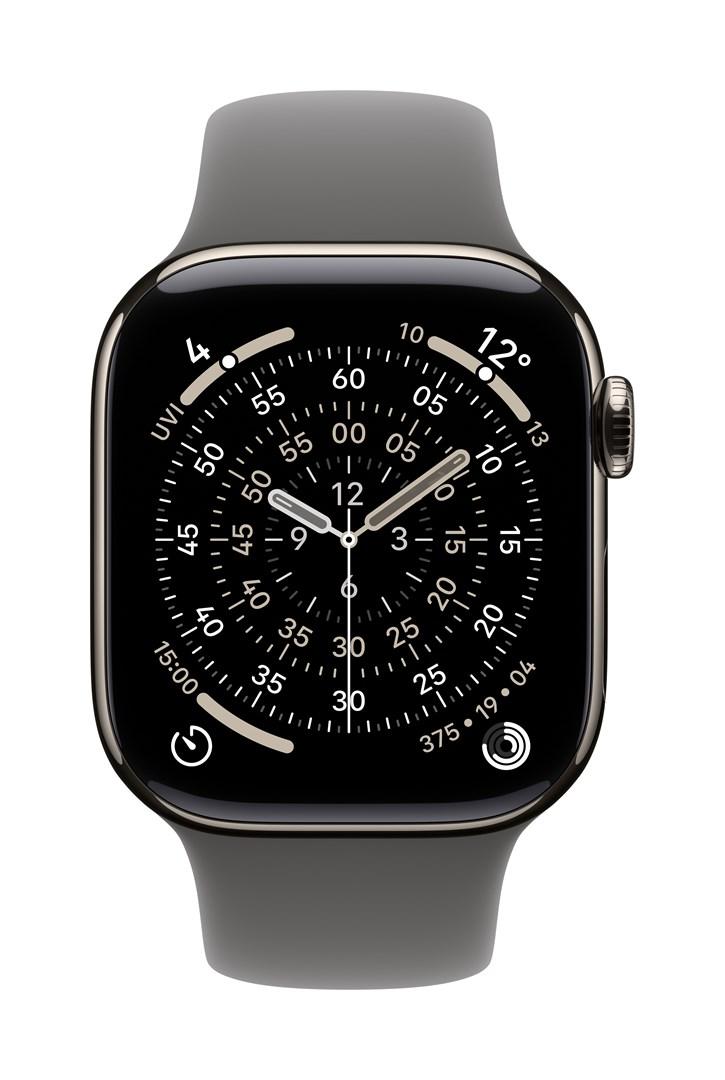 Smartwatch rem Apple - grå fluoroelastomer (M/L)