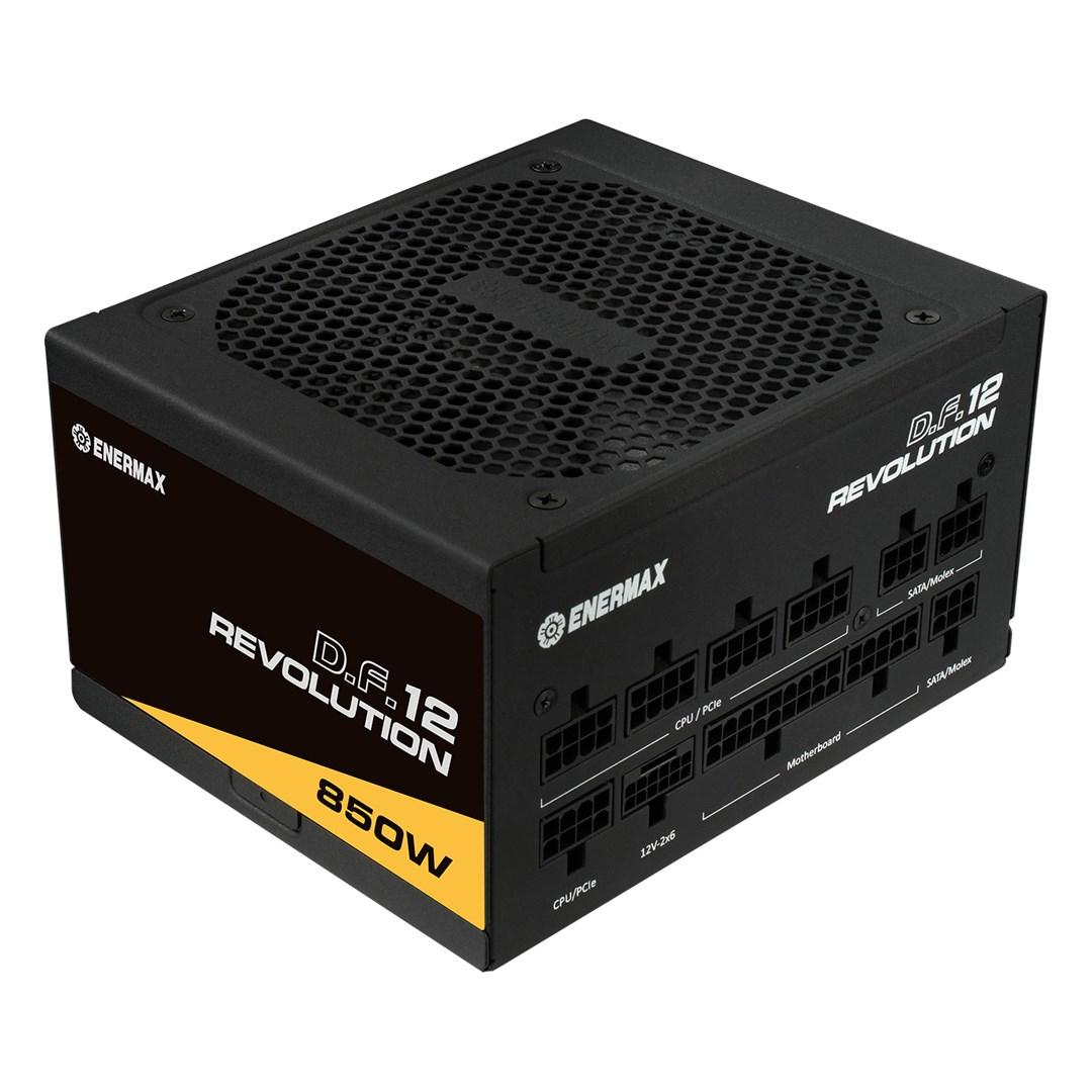 Strømforsyning ATX 850 W - Enermax Revolution D.F.12, fuldt modulær, 80 Plus Gold billede