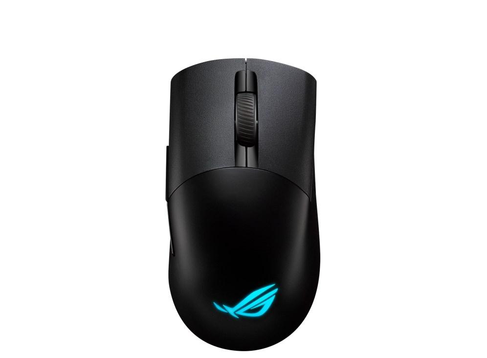 Gaming mus ASUS ROG Keris Wireless AimPoint – højrehåndet, RF/Bluetooth/USB-C, optisk, 36.000 DPI billede