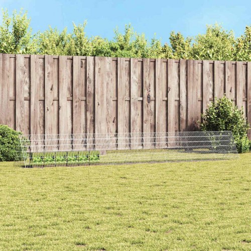 Kanin Bur Sølv 650 x 55 x 55 cm Galvaniseret stål