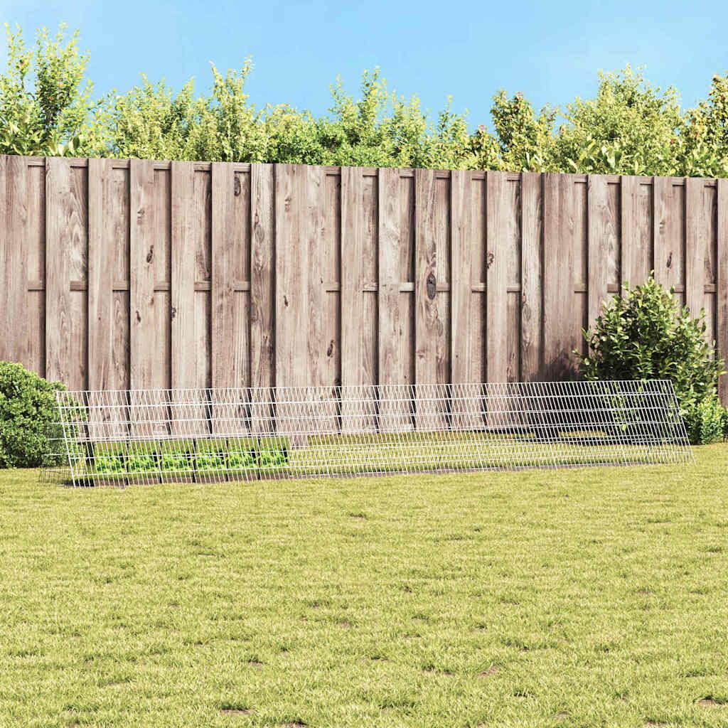 Kanin Bur Sølv 650 x 55 x 55 cm Galvaniseret stål