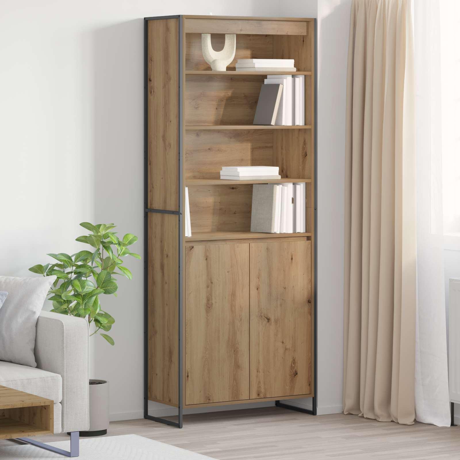 Høje Skabe 2 stk Artisan eg 60 x 36 x 300 cm Konstrueret træ