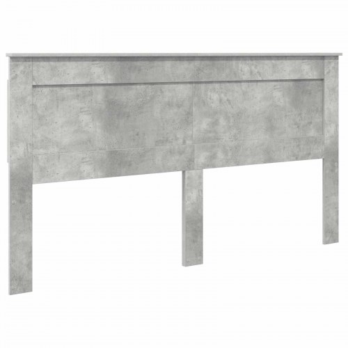 Sengestel med skuffe Beton Grå 180 x 200 cm Konstrueret træ