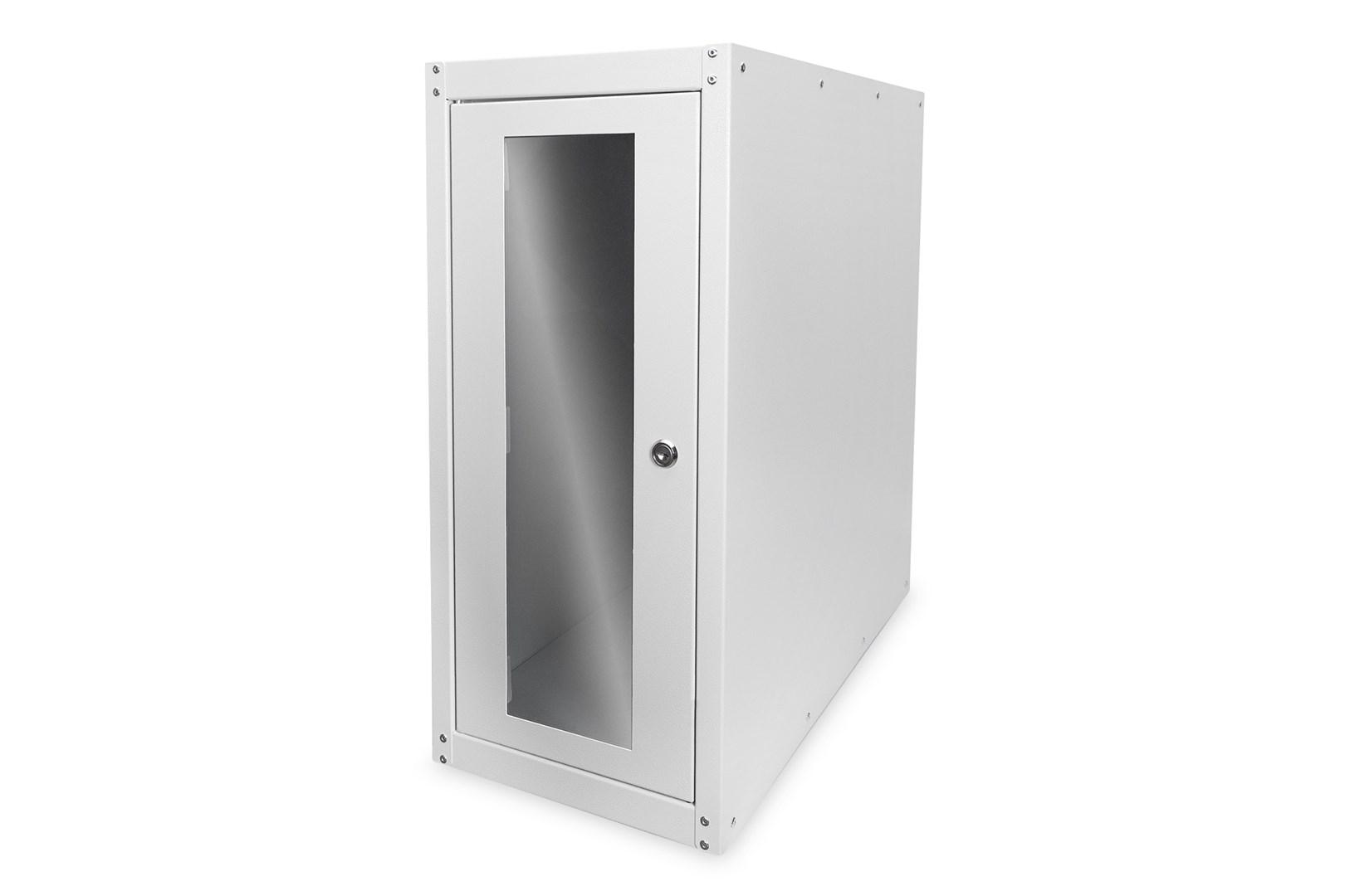PC kabinet DIGITUS – dybde 60 cm, bredde 30 cm billede