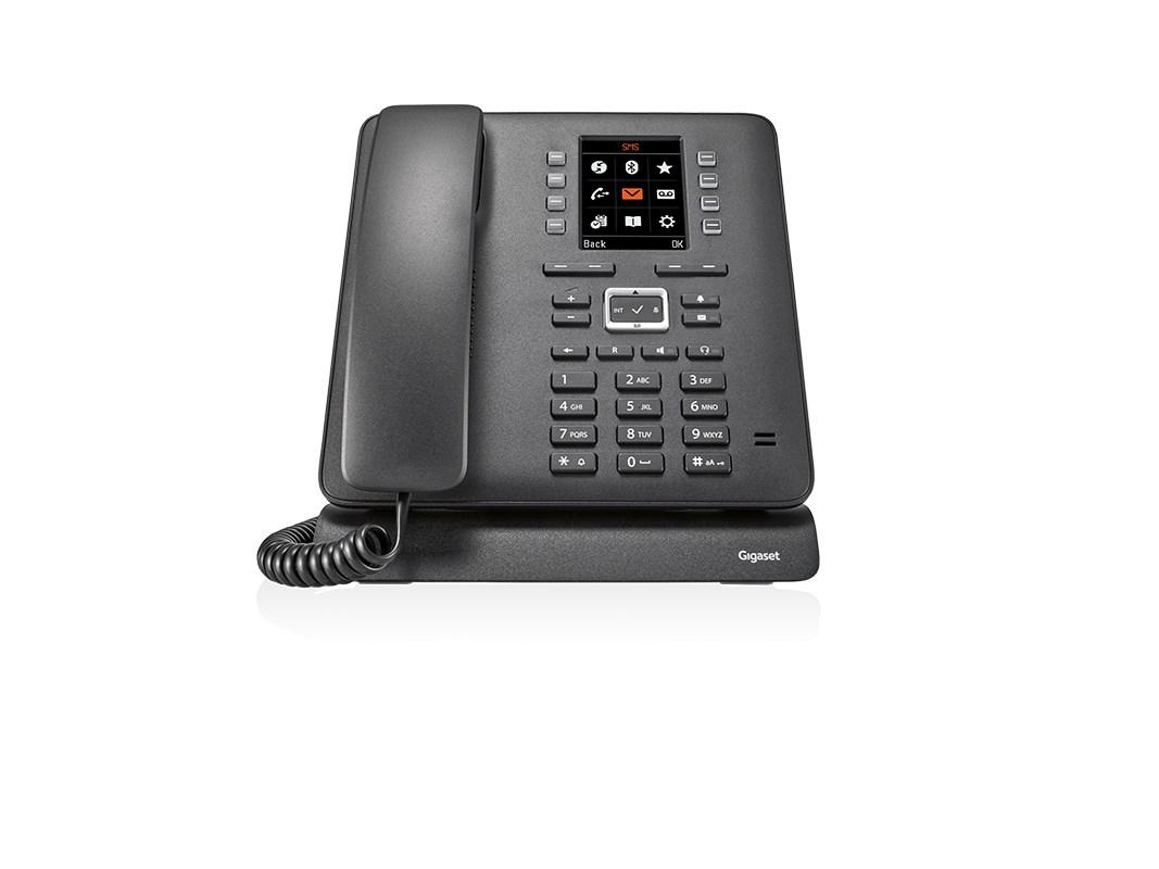 IP-telefon Gigaset Maxwell C, sort, TFT-skærm billede