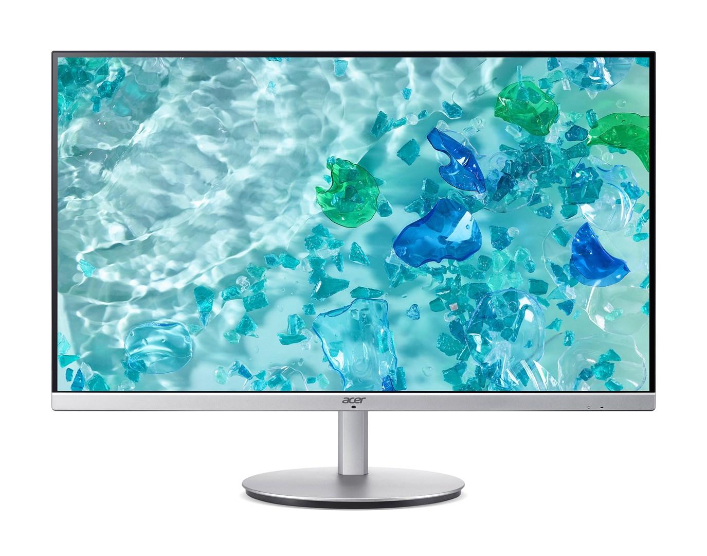 Skærm 31,5" Acer CB322QU E - 2560 × 1440 QHD, IPS, 100 Hz, Sølv billede
