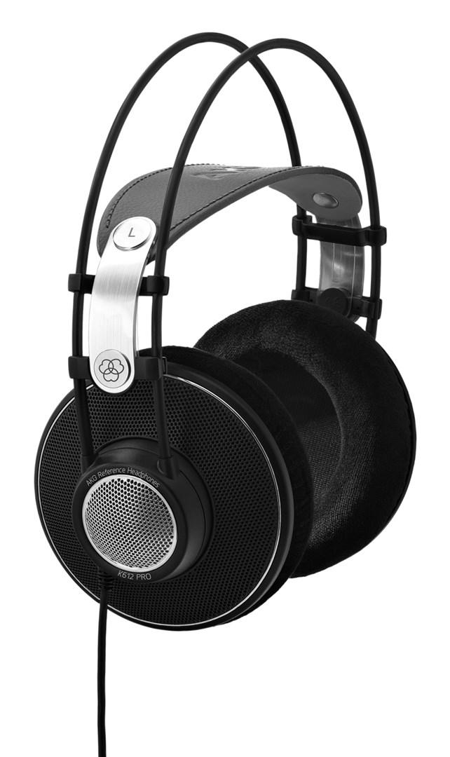 Hovedtelefoner til musik - AKG K612 PRO, kablede, sort