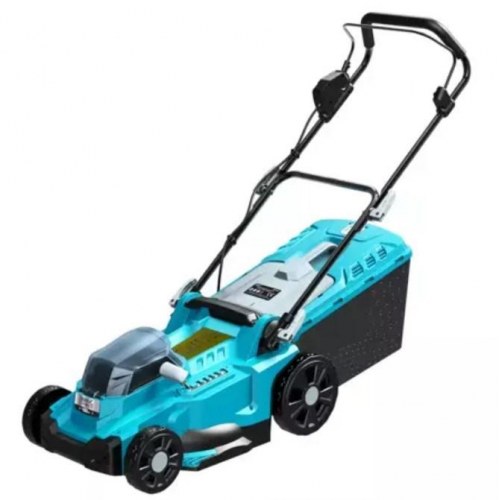 Plæneklipper batteri DEDRA DED7197V - 43 cm, 36 V, blå