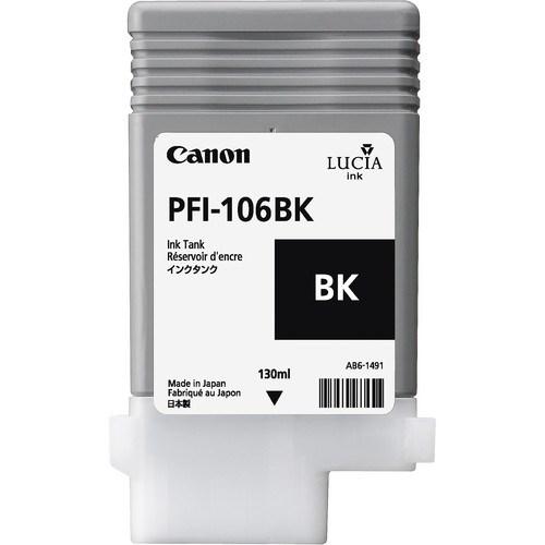 Blækpatron Canon PFI-106BK - Photo Black, 1 stk. billede