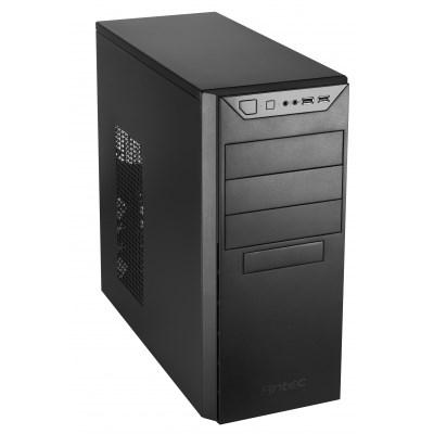 PC kabinet – Antec VSK4000B-U2/U3, desktop, sort billede