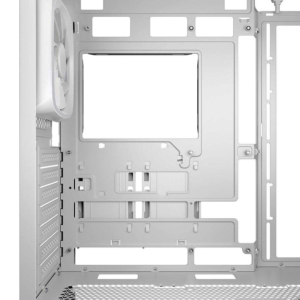 PC kabinet Sharkoon AK5M RGB Midi Tower – hvid