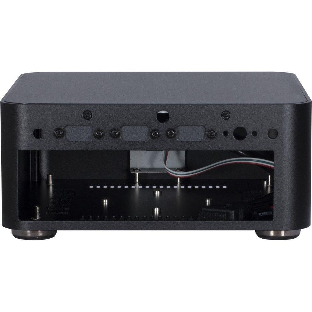 PC kabinet Mini-ITX Inter-Tech A80 med PSU 60 W billede