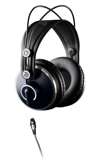 Høretelefoner med kabel AKG K271 MK II - sort, hovedbøjle