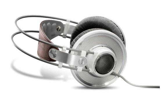 Høretelefoner over-ear åben AKG K701 (hvid/bronze)