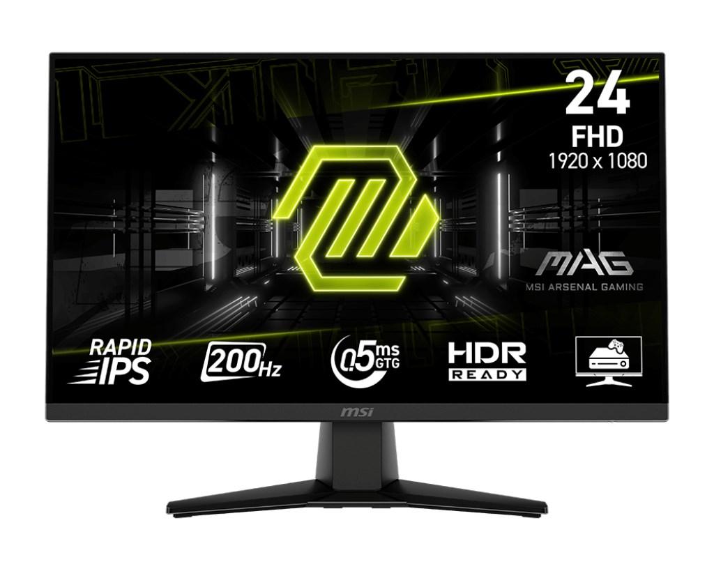 Gaming skærm MSI MAG 242F 23,8" FHD 200 Hz Rapid IPS - Sort billede