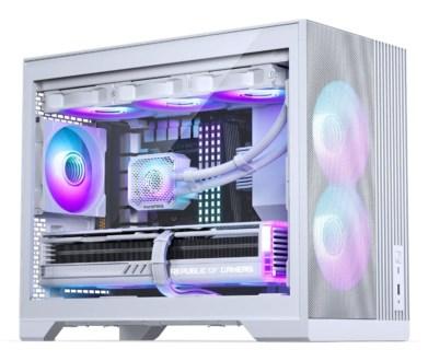 PC kabinet Phanteks XT M3 RGB Micro Tower - Hvid billede