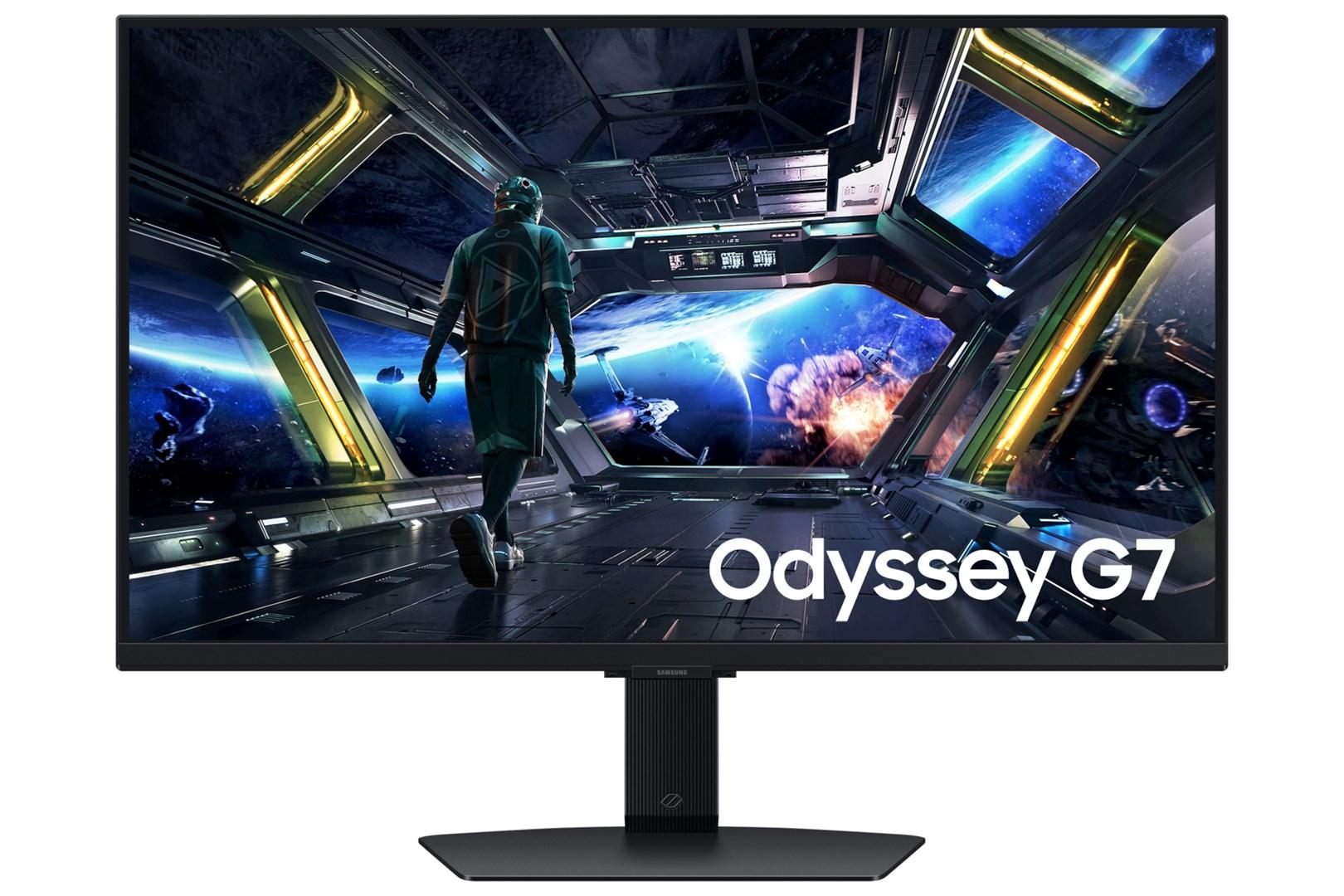 Skærm til gaming Samsung Odyssey G7 27" 4K 144 Hz