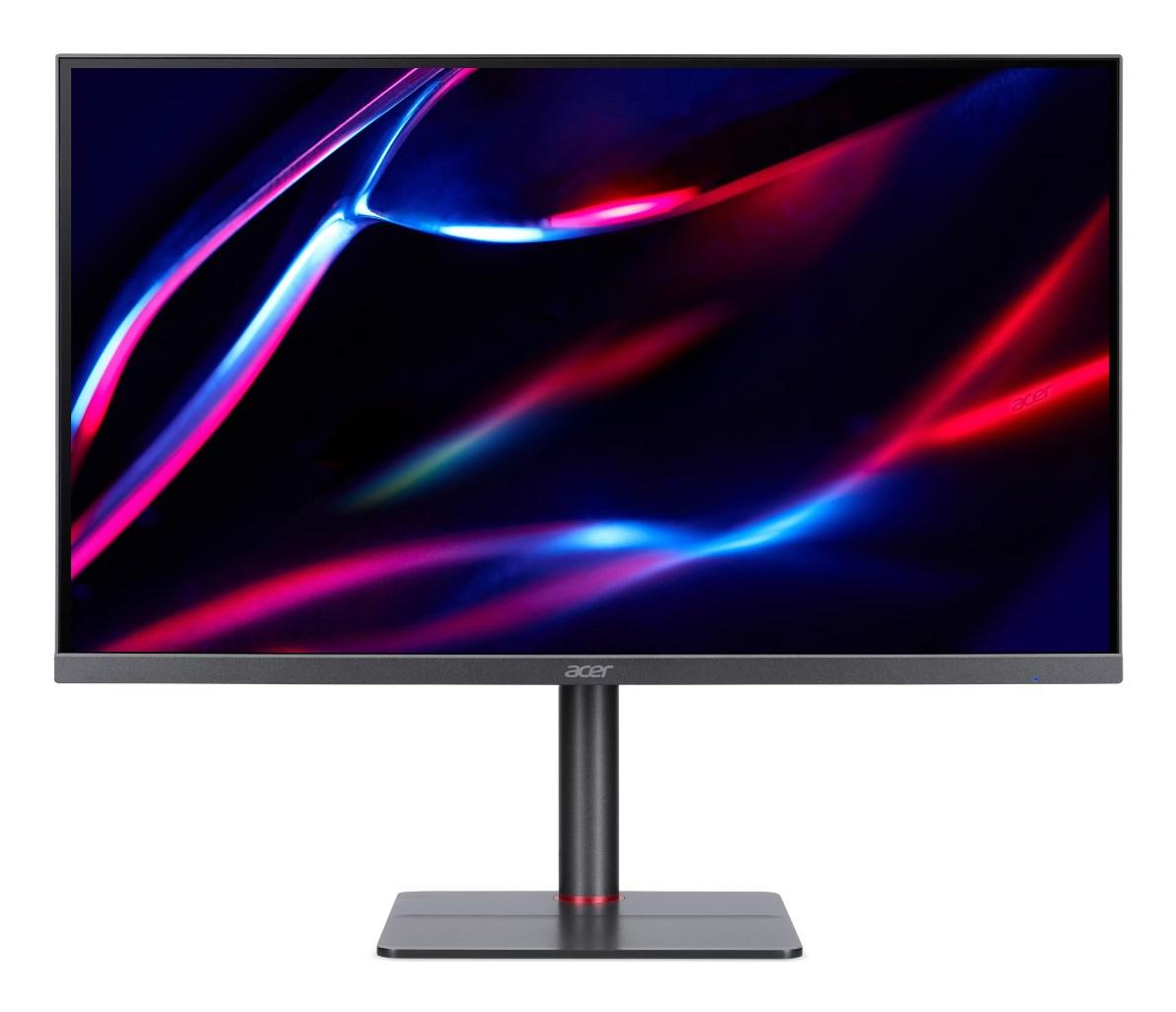 Skærm 27" Acer Nitro XV5 XV275K P3 - 4K UHD, IPS, 160 Hz, sort billede