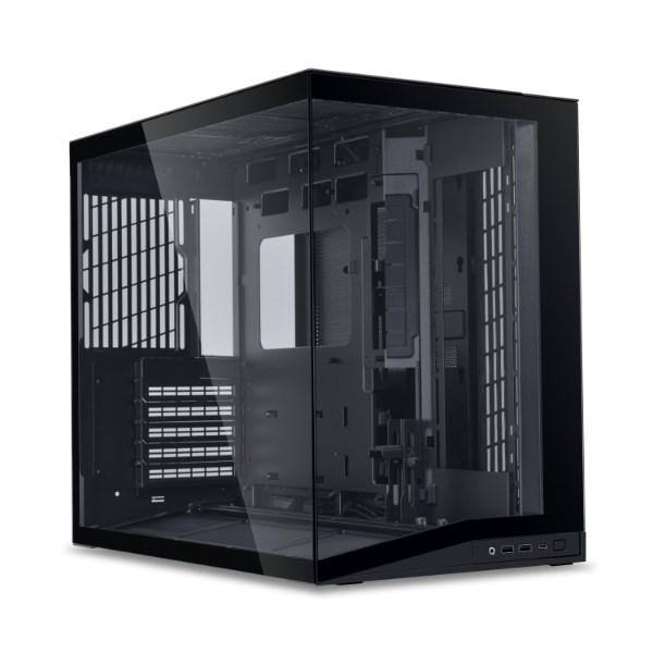 PC kabinet mini-tower mATX uden strømforsyning - LIAN LI billede