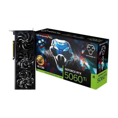 Grafikkort Gainward GeForce RTX 5060 Ti Python III OC 16 GB GDDR7