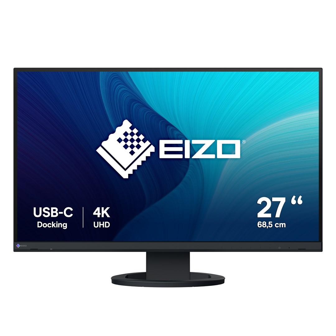 Skærm 27" EIZO FlexScan EV2740S 4K UHD IPS - Sort billede