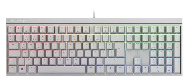 CHERRY MX 2.0S Tastatur Mekanisk RGB/16 millioner farver Kablet Tysk