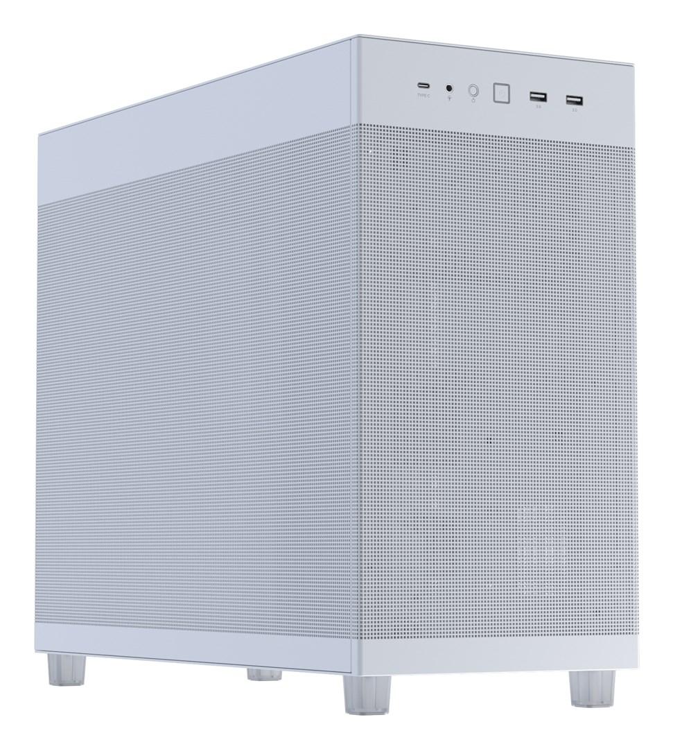 PC kabinet ASUS PRIME AP303 Mesh Midi Tower - hvid billede