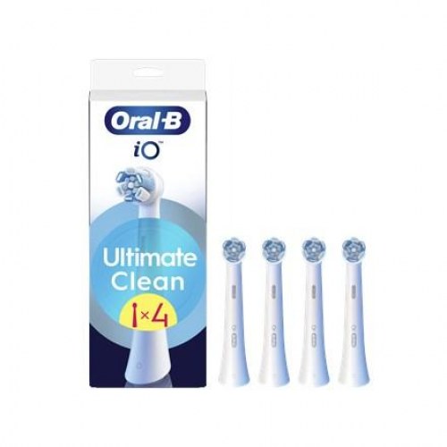Tandbørstehoveder Oral-B iO Ultimate Clean - 4 stk., hvid