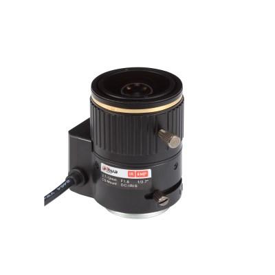 Overvågningskamera linse – Dahua PFL2712-E6D, C/CS mount