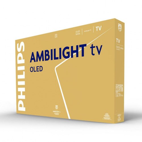 4K OLED Smart TV 55" – Philips 55OLED770 med Ambilight