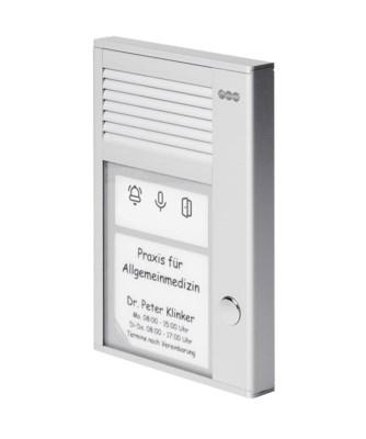 Dørtelefon til fastnet Auerswald TFS-Dialog 211 – aluminium