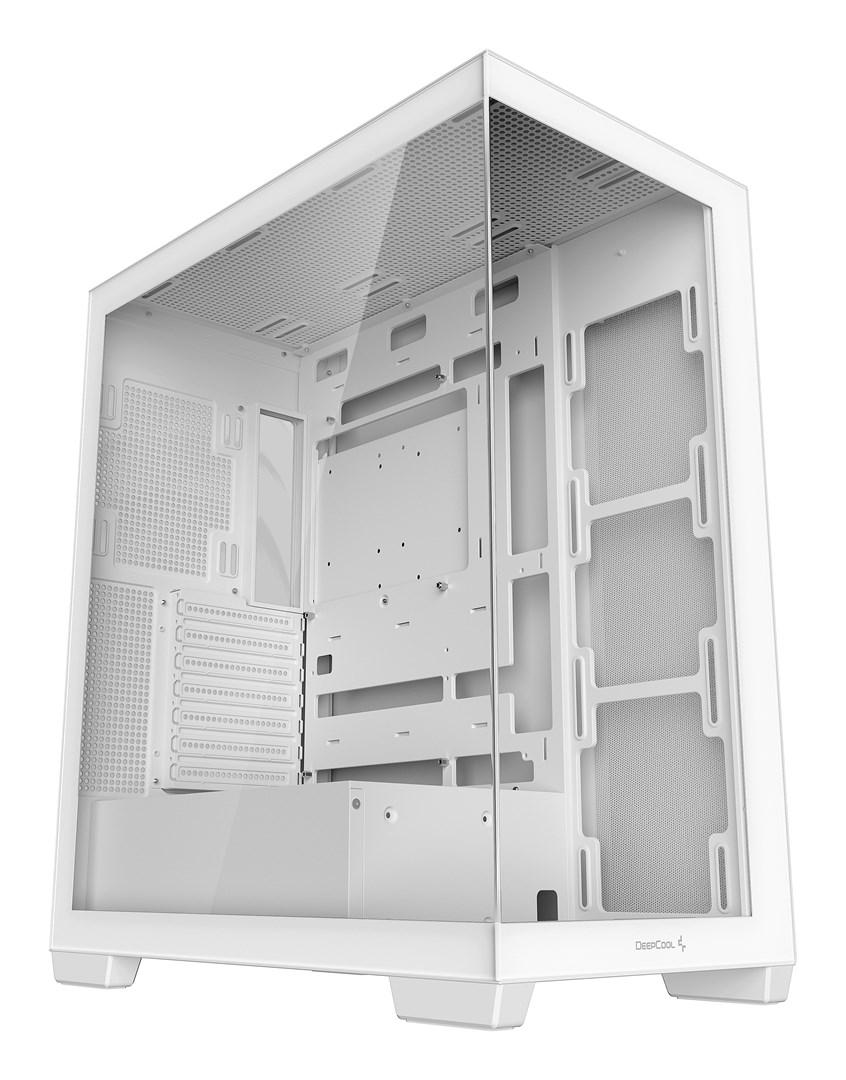 PC kabinet DeepCool CG580 WH - hvid med hærdet glas billede