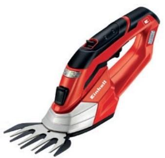 Einhell GE-CG 12 Li batteridreven græssaks 12 V Lithium-Ion (Li-Ion) Sort, Rød, Sølv
