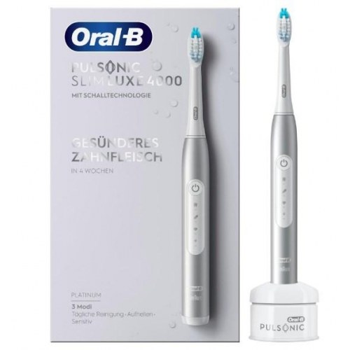 Elektrisk tandbørste Oral-B Pulsonic Slim Luxe 4000 – Platinum