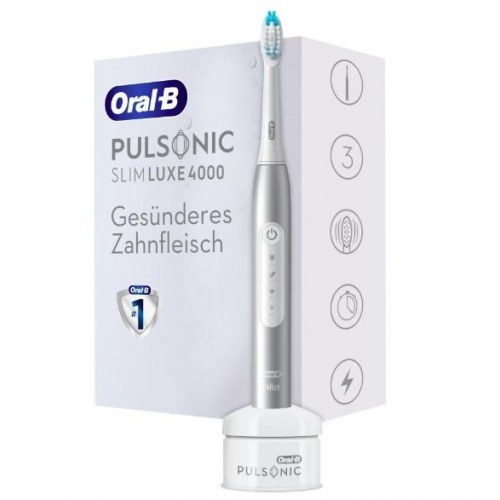 Elektrisk tandbørste Oral-B Pulsonic Slim Luxe 4000 – Platinum