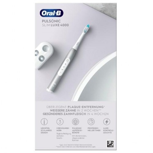 Elektrisk tandbørste Oral-B Pulsonic Slim Luxe 4000 – Platinum