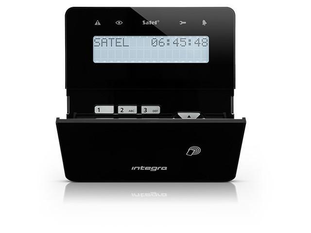 Alarm tastatur – SATEL trådløs keypad INT-KWRL2-B, sort