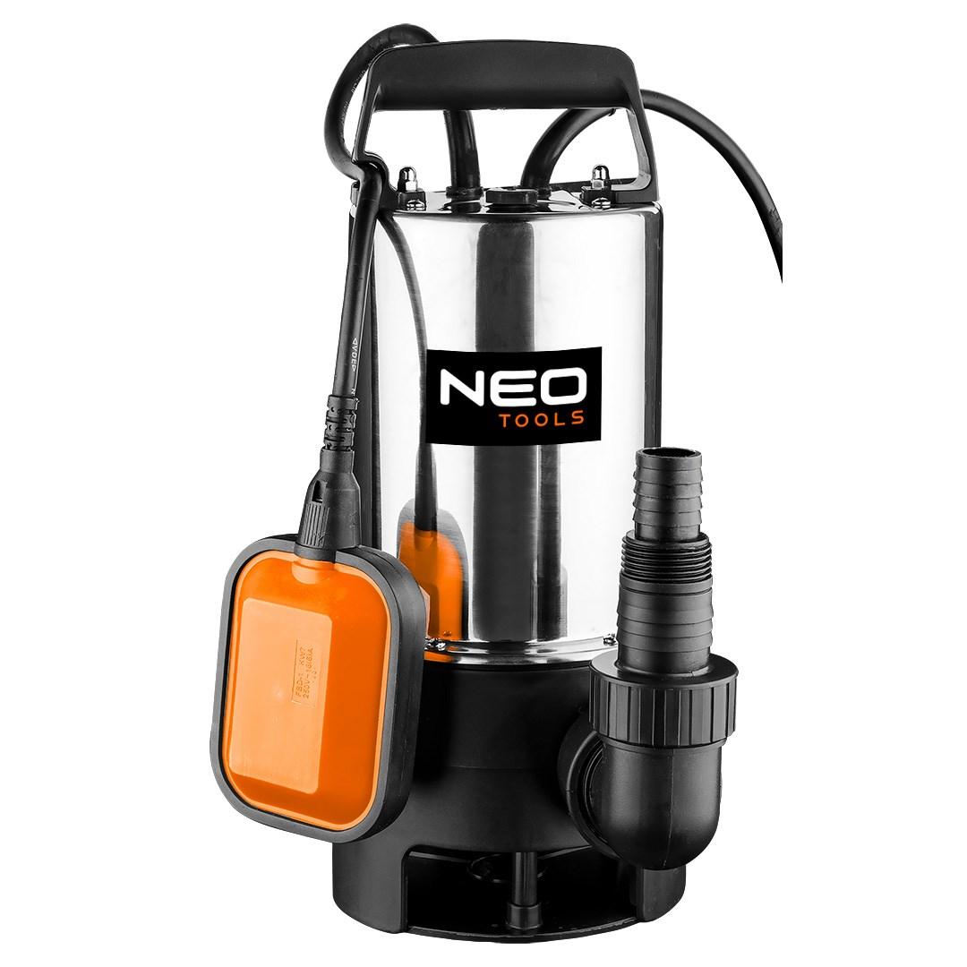 Dykpumpe til snavset vand 1.100 W - NEO TOOLS