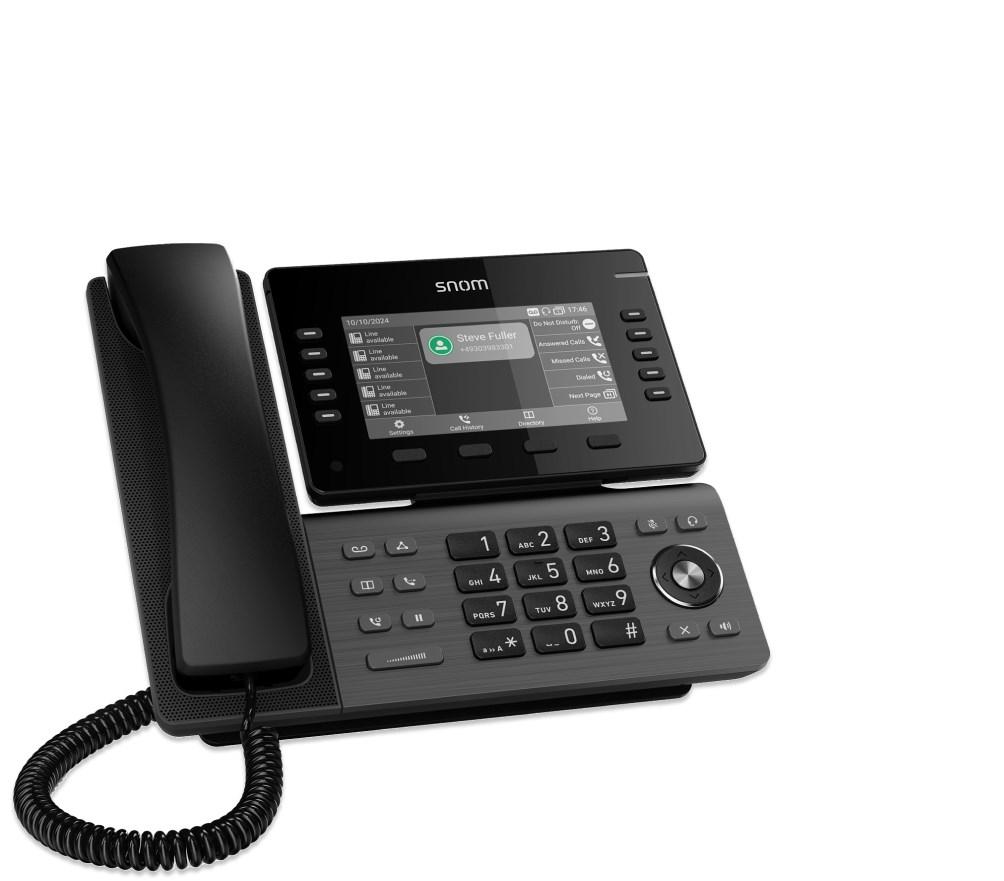 IP-telefon Snom D815W – sort, 5" TFT, Wi‑Fi billede