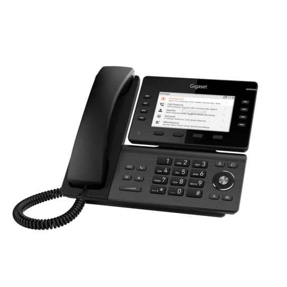Fastnettelefon Gigaset P825 IP PRO DECT - sort billede